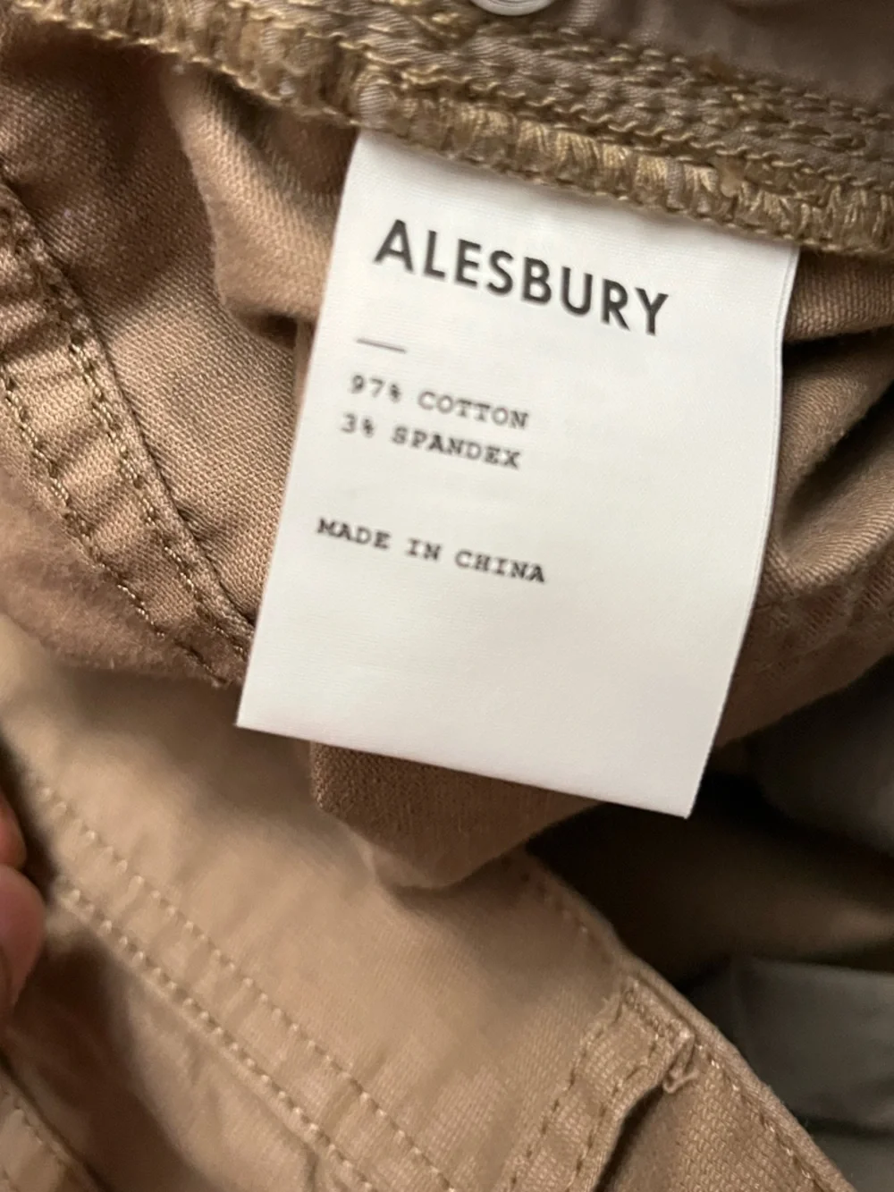 Alesbury‎ Men’s Khaki Shorts Size 40 Utility Outdoor Casual Workwear